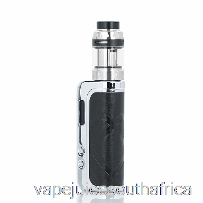Vape Pods Augvape Foxy One 120W Starter Kit Silver Black Leather